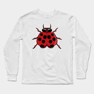 An adorable Ladybug Long Sleeve T-Shirt